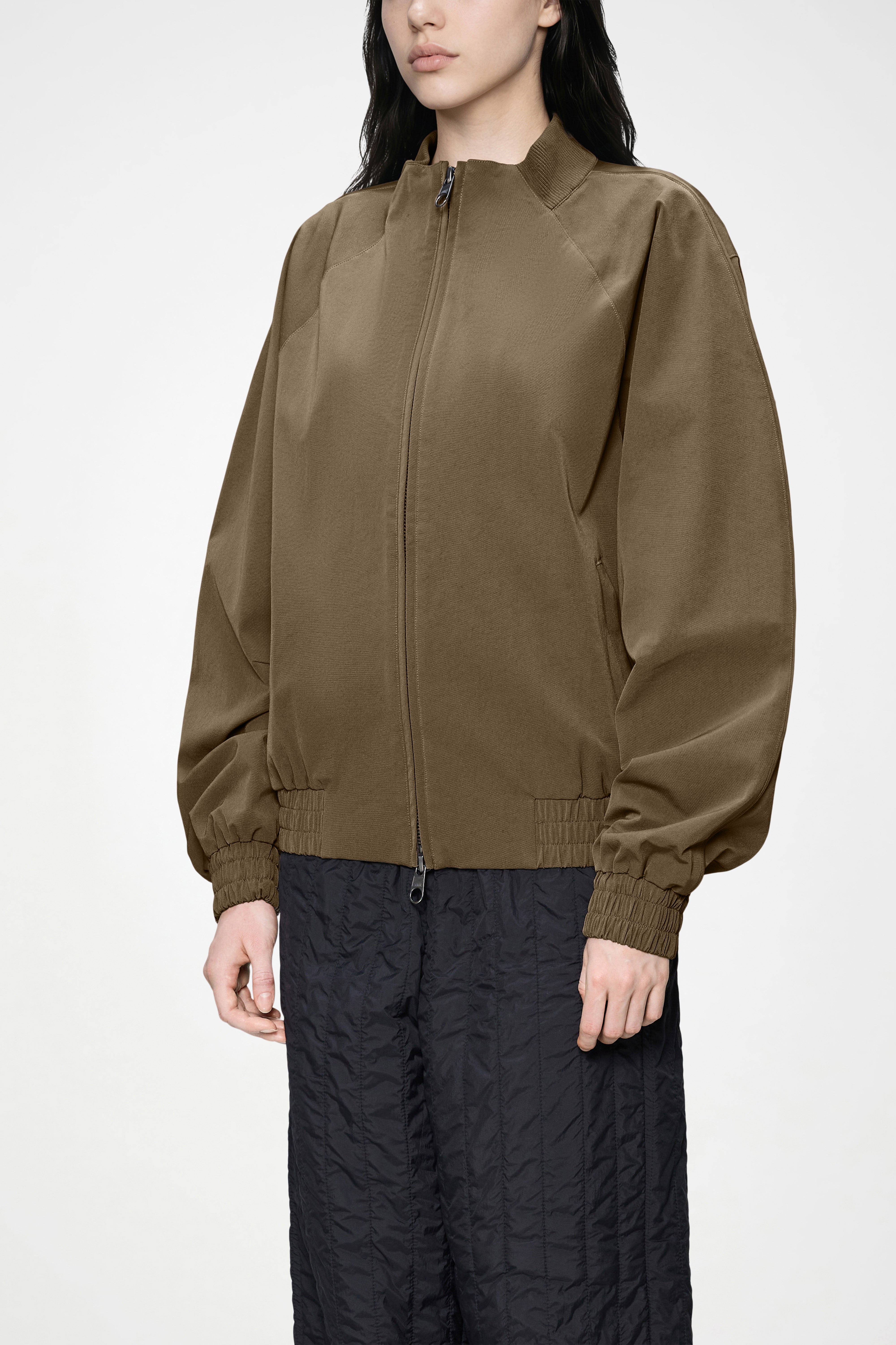 Tech Woven Bomber Jacket