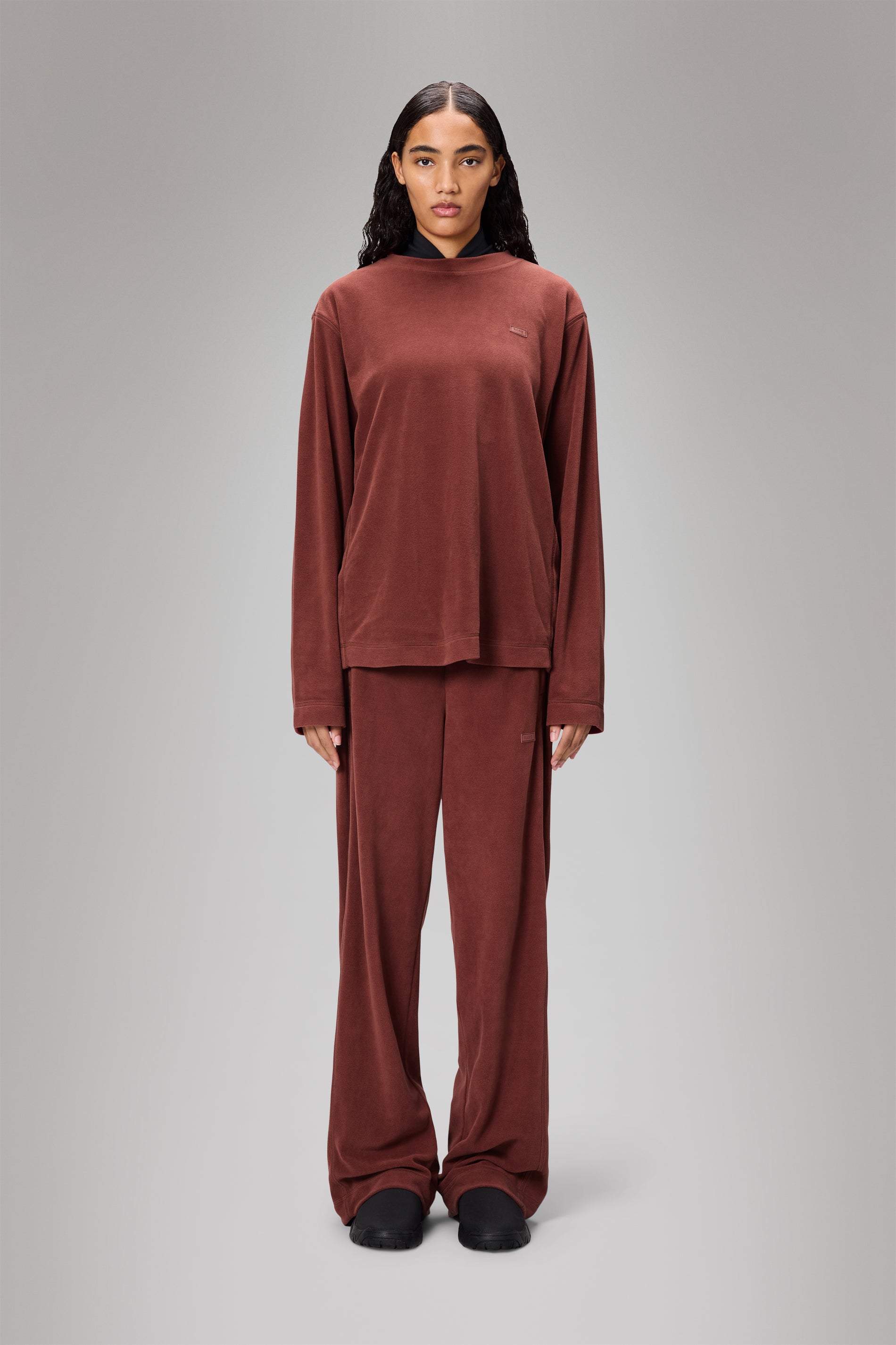 RAINS Addis Fleece Crewneck Honor Crew Neck