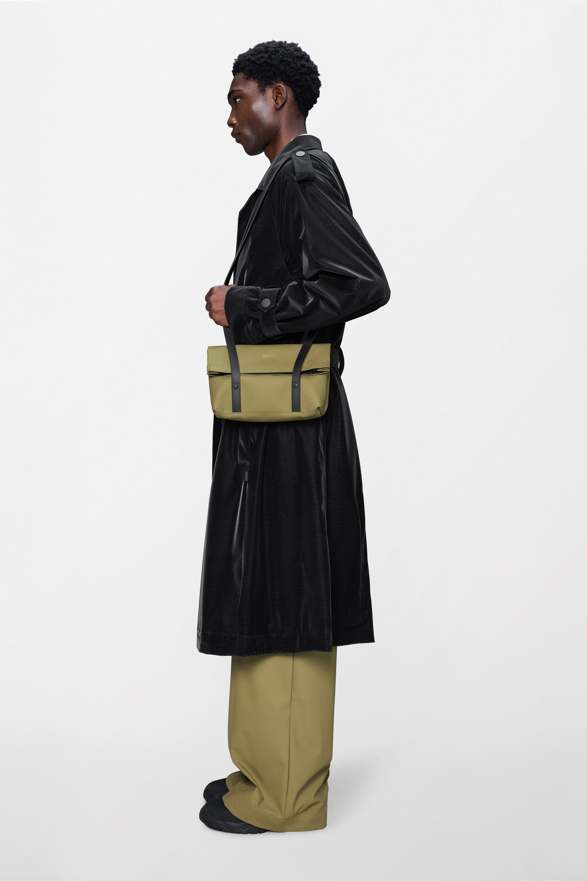 RAINS 2 Strap Crossbody Bag Fawn Crossbody