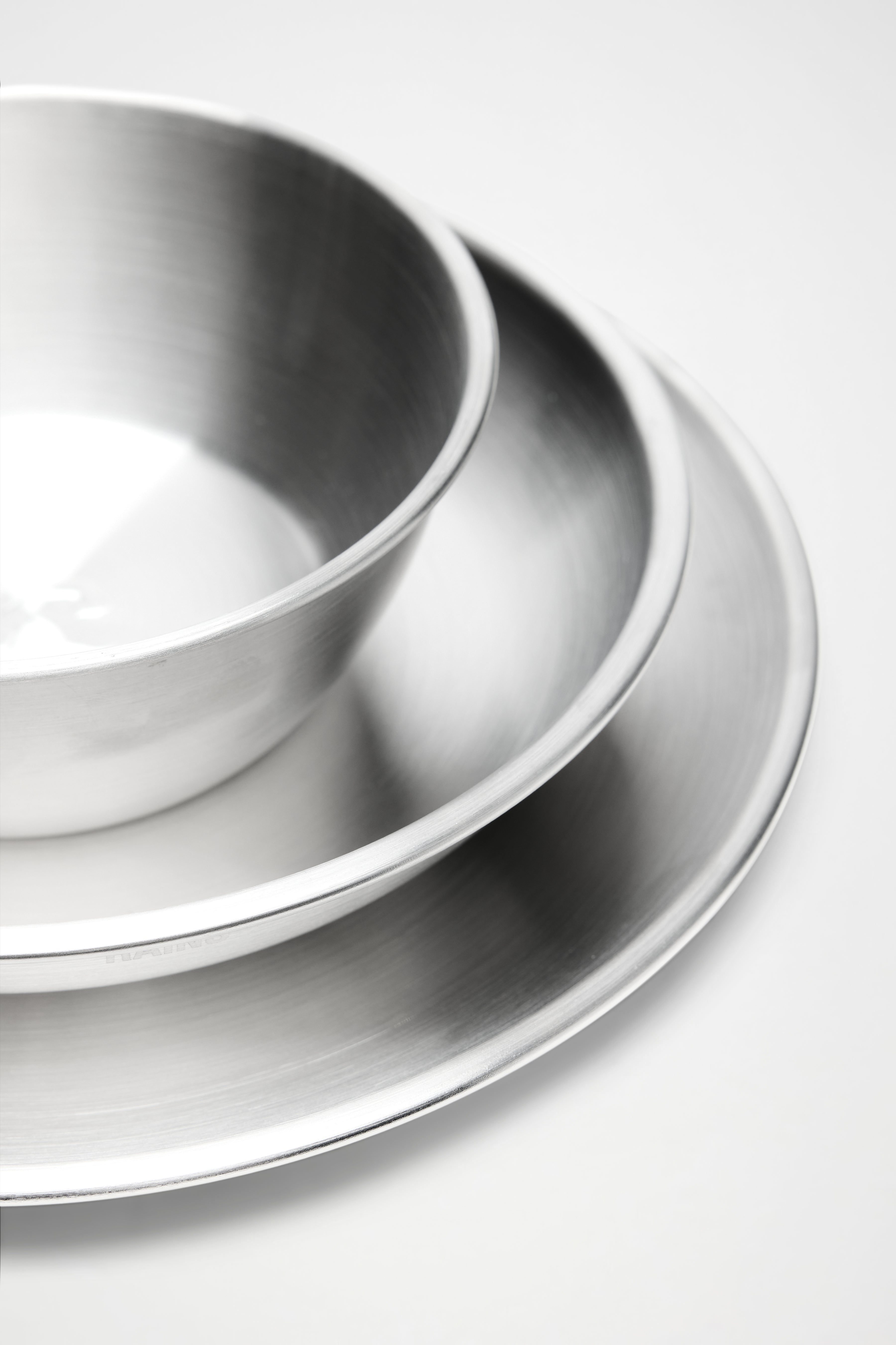 RAINS Stainless Steel 2-Pack Deep Plates Steel Plates