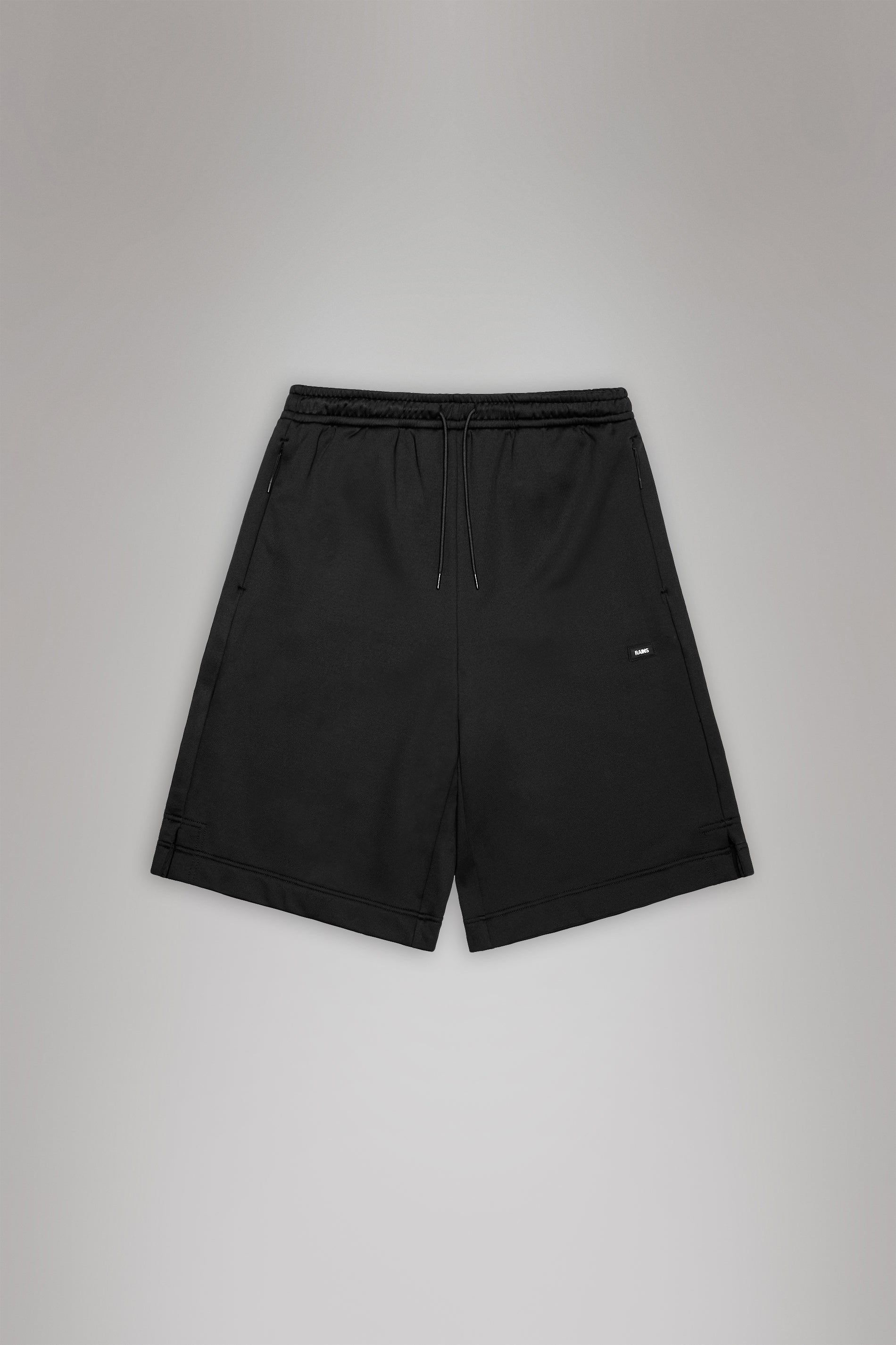 RAINS Sintra Fleece Bermuda Shorts Black Shorts