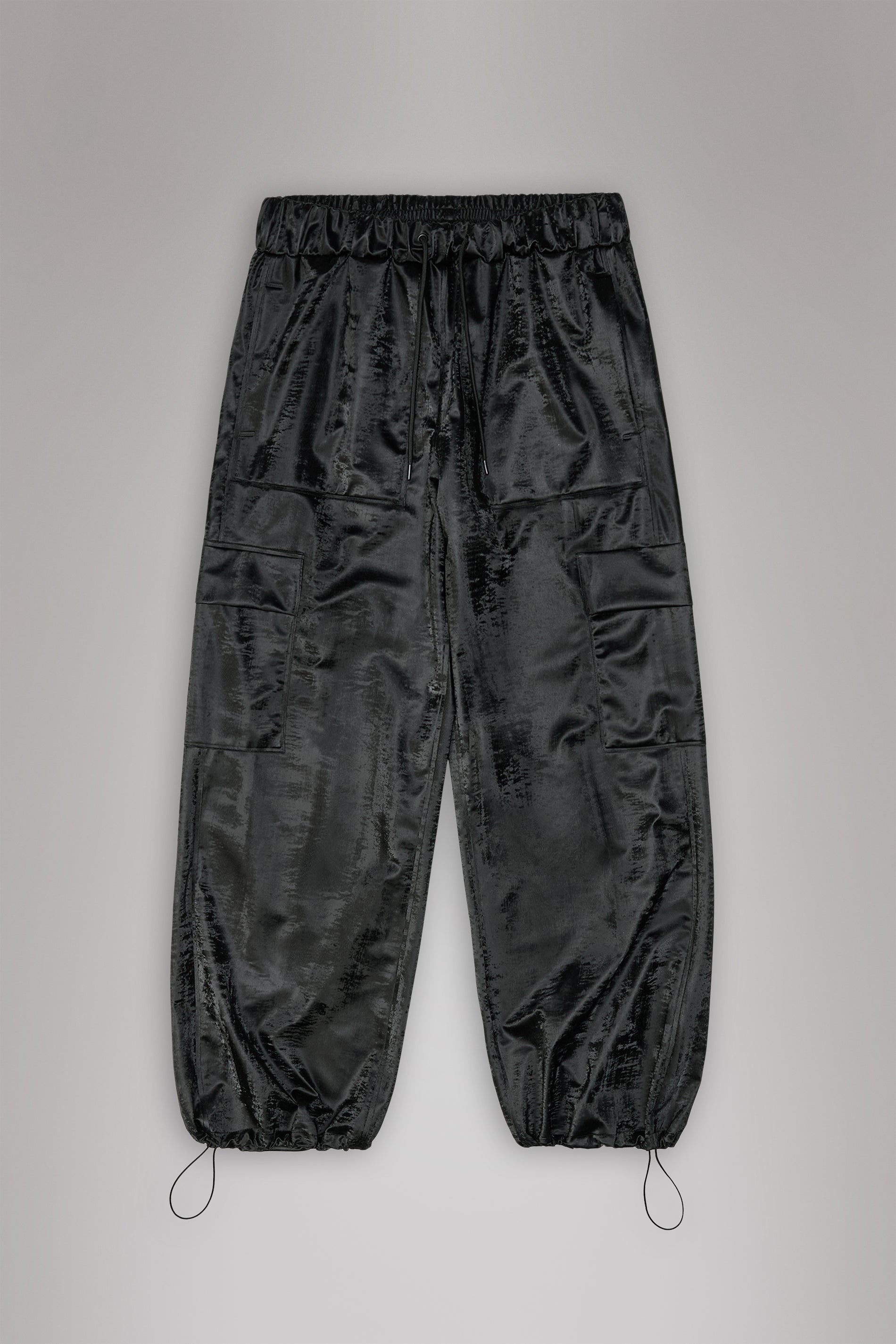 RAINS Cargo Rain Pants Wide Coal Pants