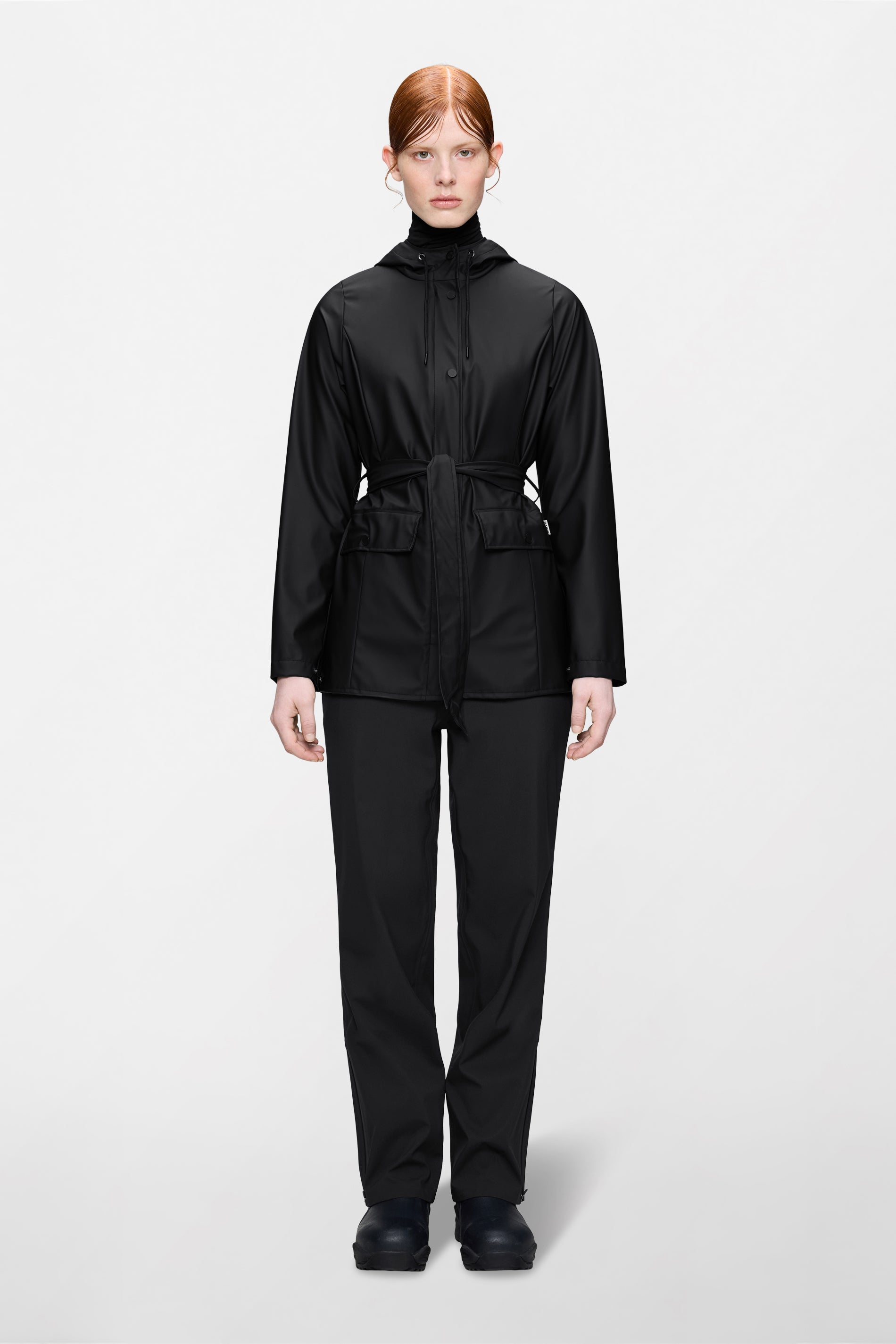 RAINS Curve Jacket Black Jacket