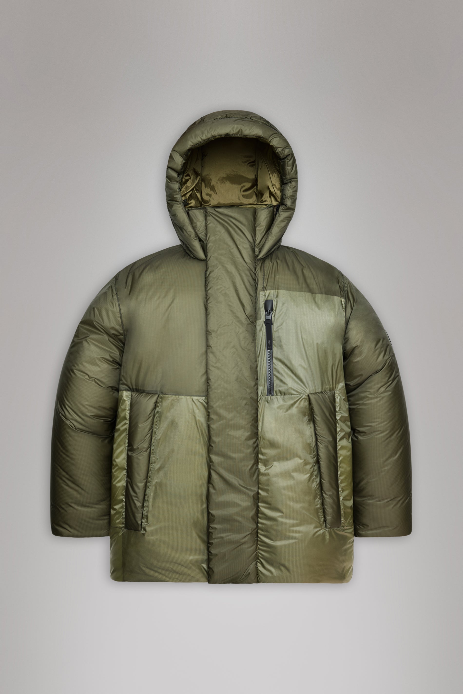 RAINS Torna Insulated Long Jacket Marsh Jacket