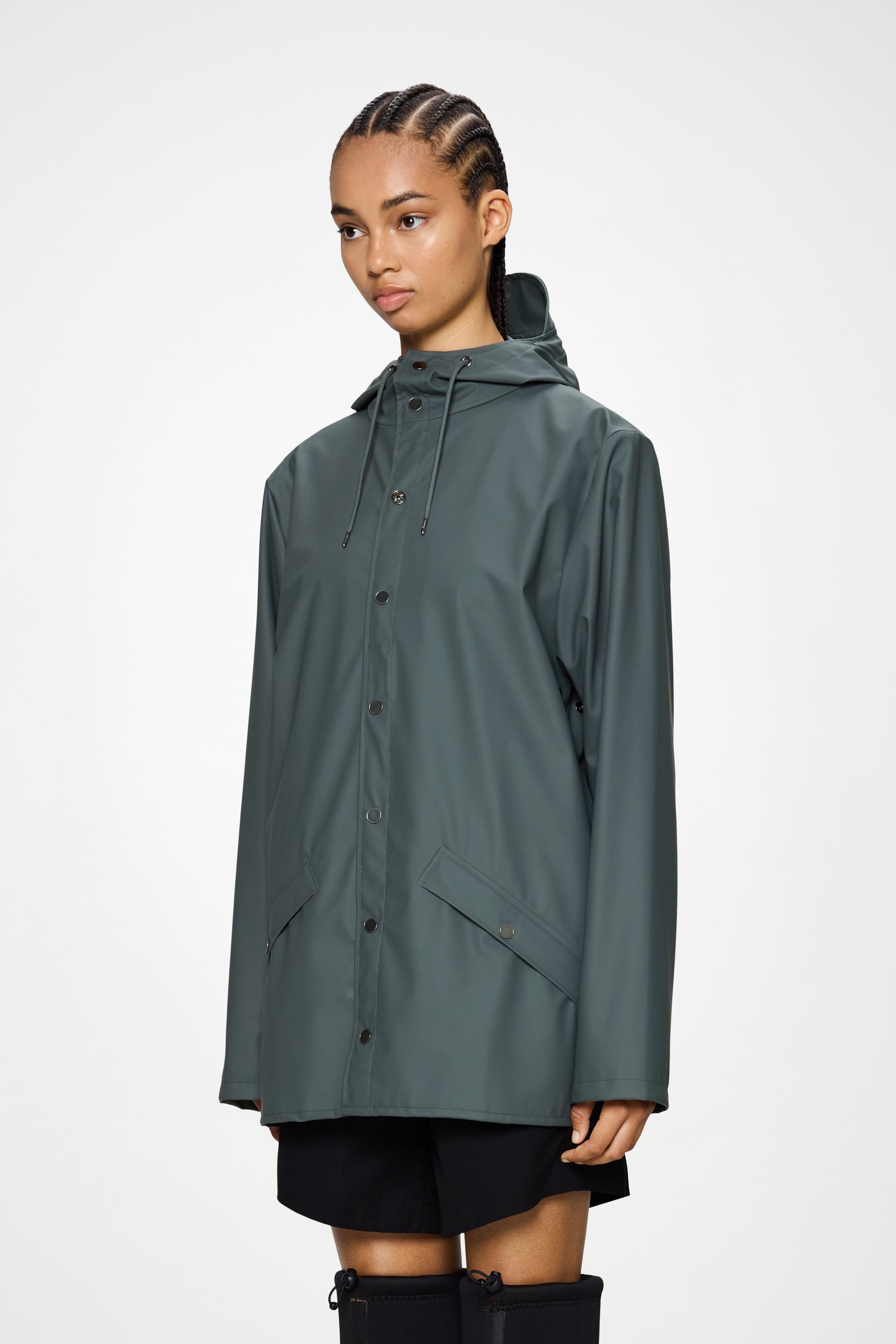 RAINS Jacket Dark Grey Jacket