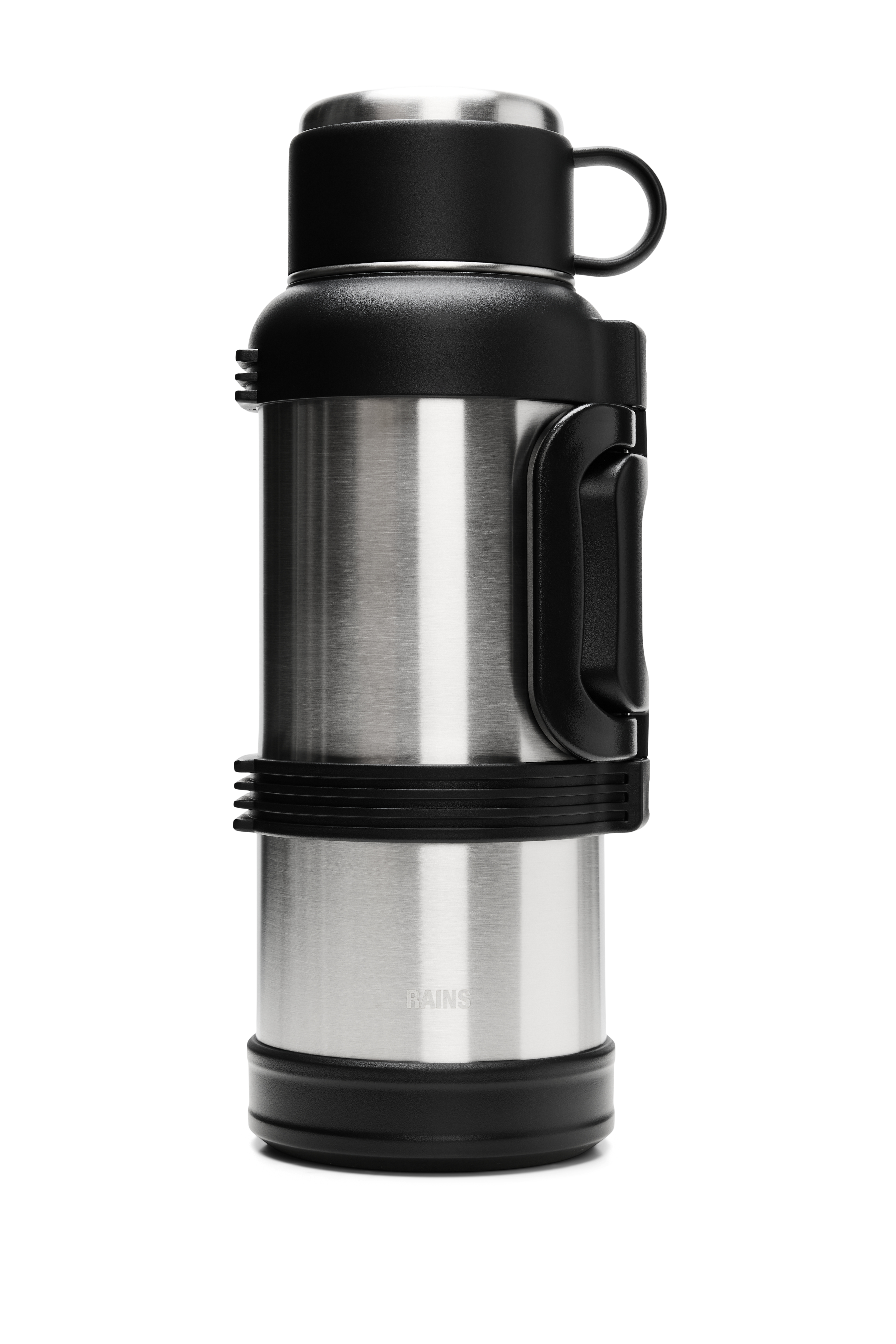 RAINS Stainless Steel Tumbler Vacuum Flask 2000ml Steel Coffee Mugs
