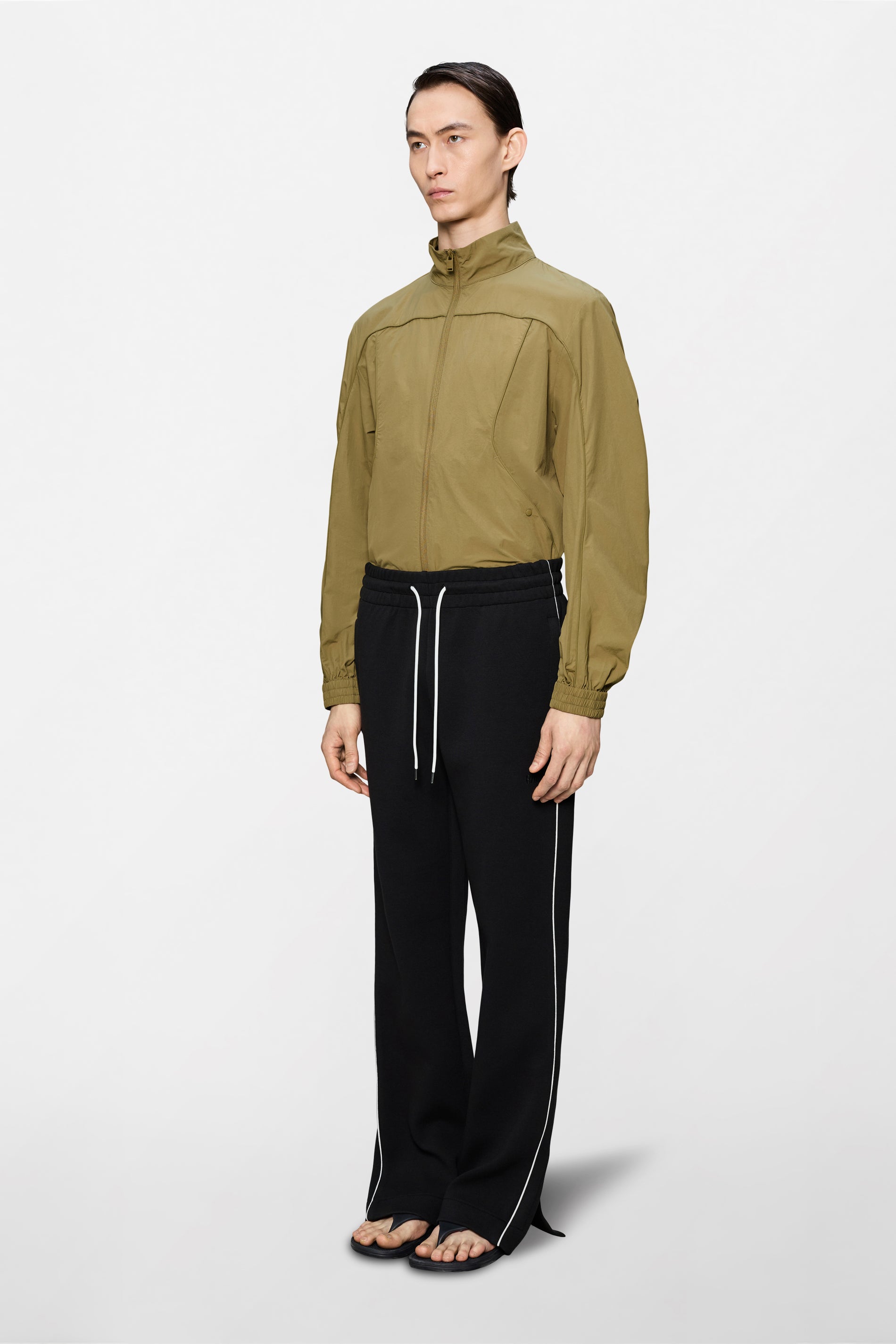 RAINS Downtime Track Pants Black Jacket