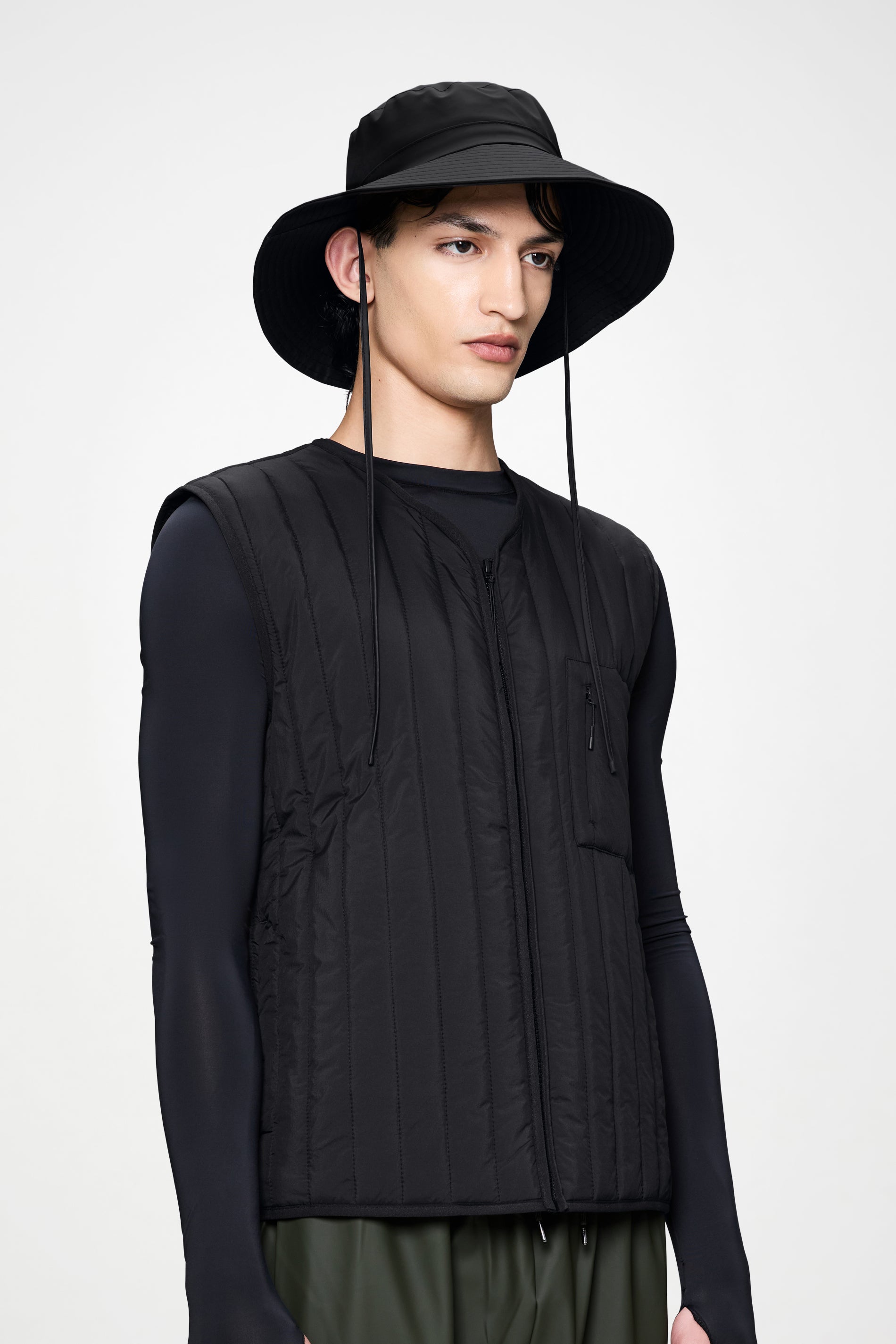 RAINS Boonie Hat Black Headwear