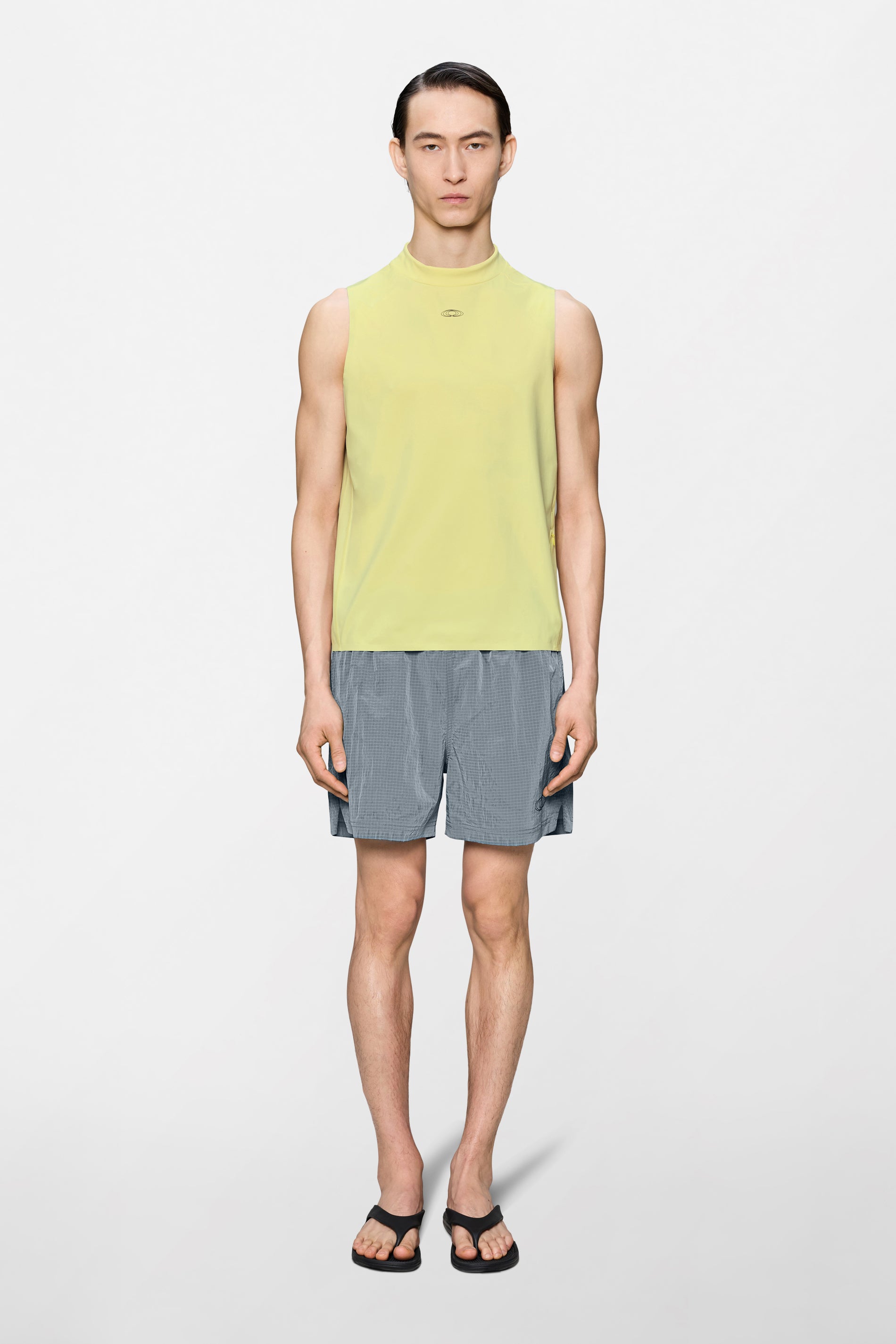 RAINS Warm Up Tank Top Pace Short Sleeve