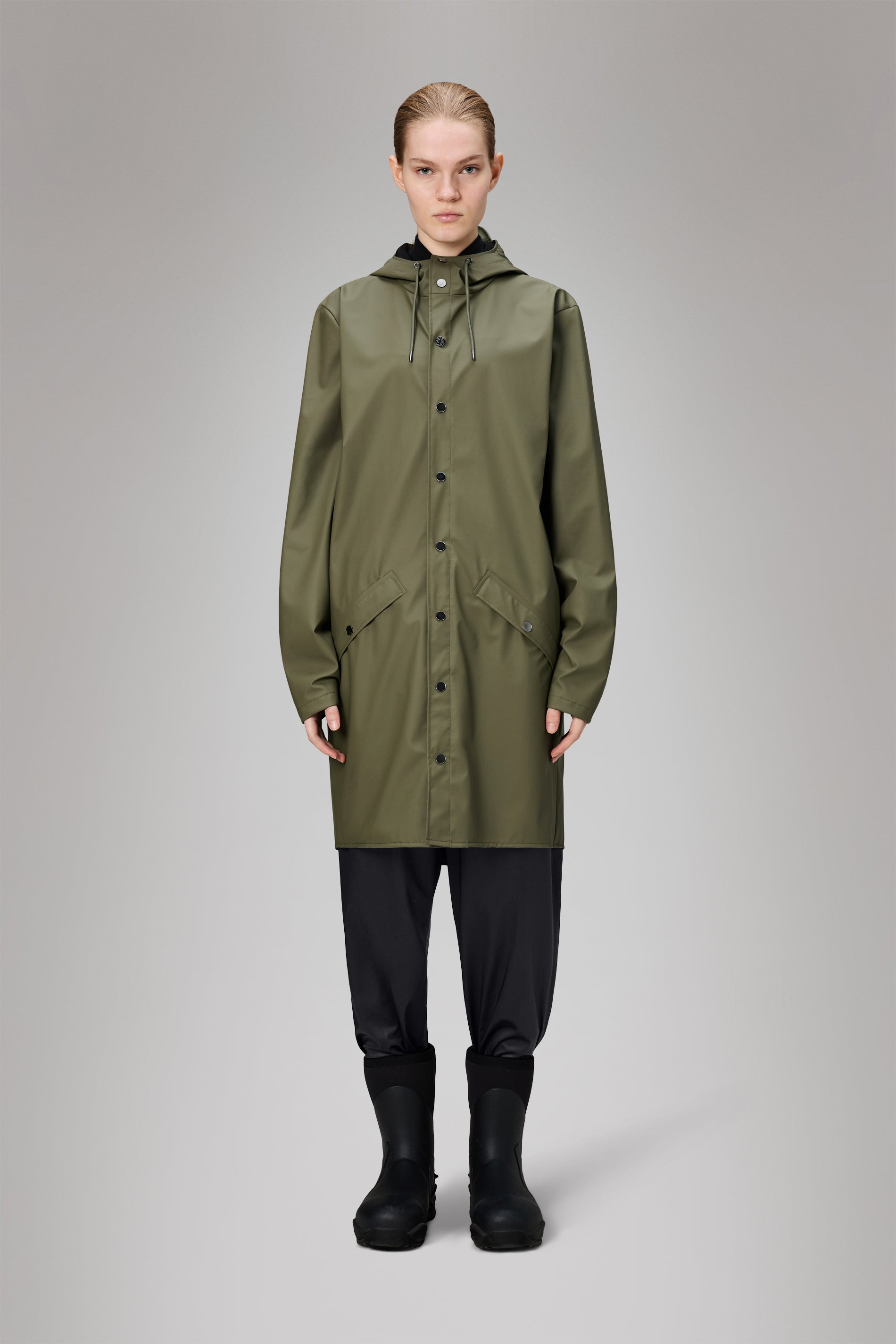 RAINS Long Jacket Marsh Jacket