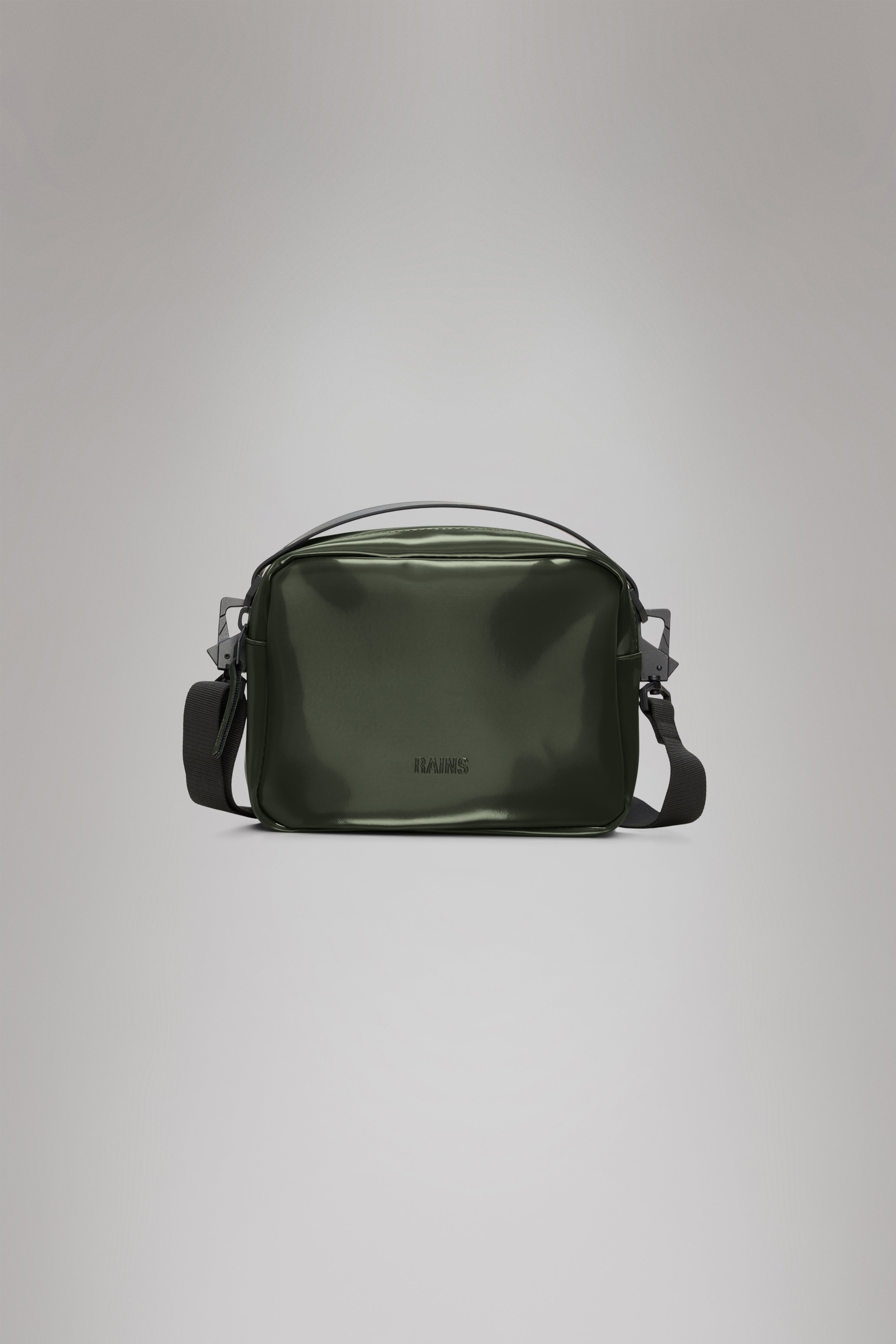 RAINS Box Bag Swamp Crossbody