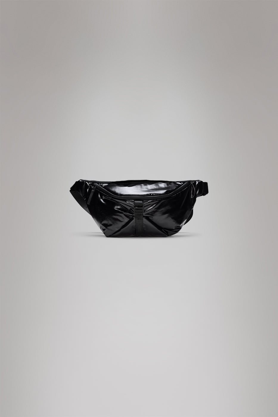 RAINS Sibu Bum Bag Large Black 10L H23.50 x D12 x W37.50 cm Bum bag