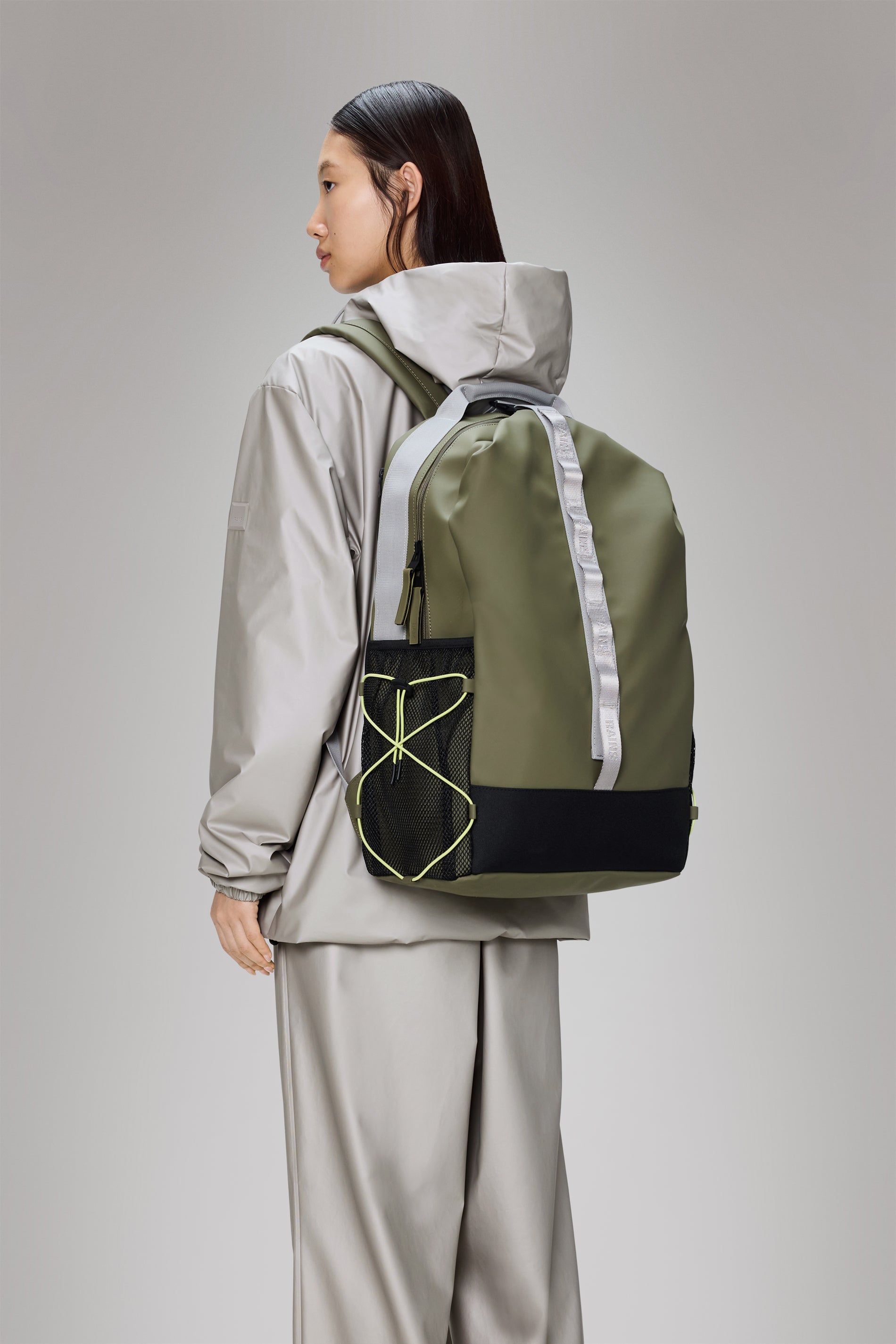 RAINS Trail Clip Front Backpack Marsh 29L H50 x D16 x W34 cm Backpack