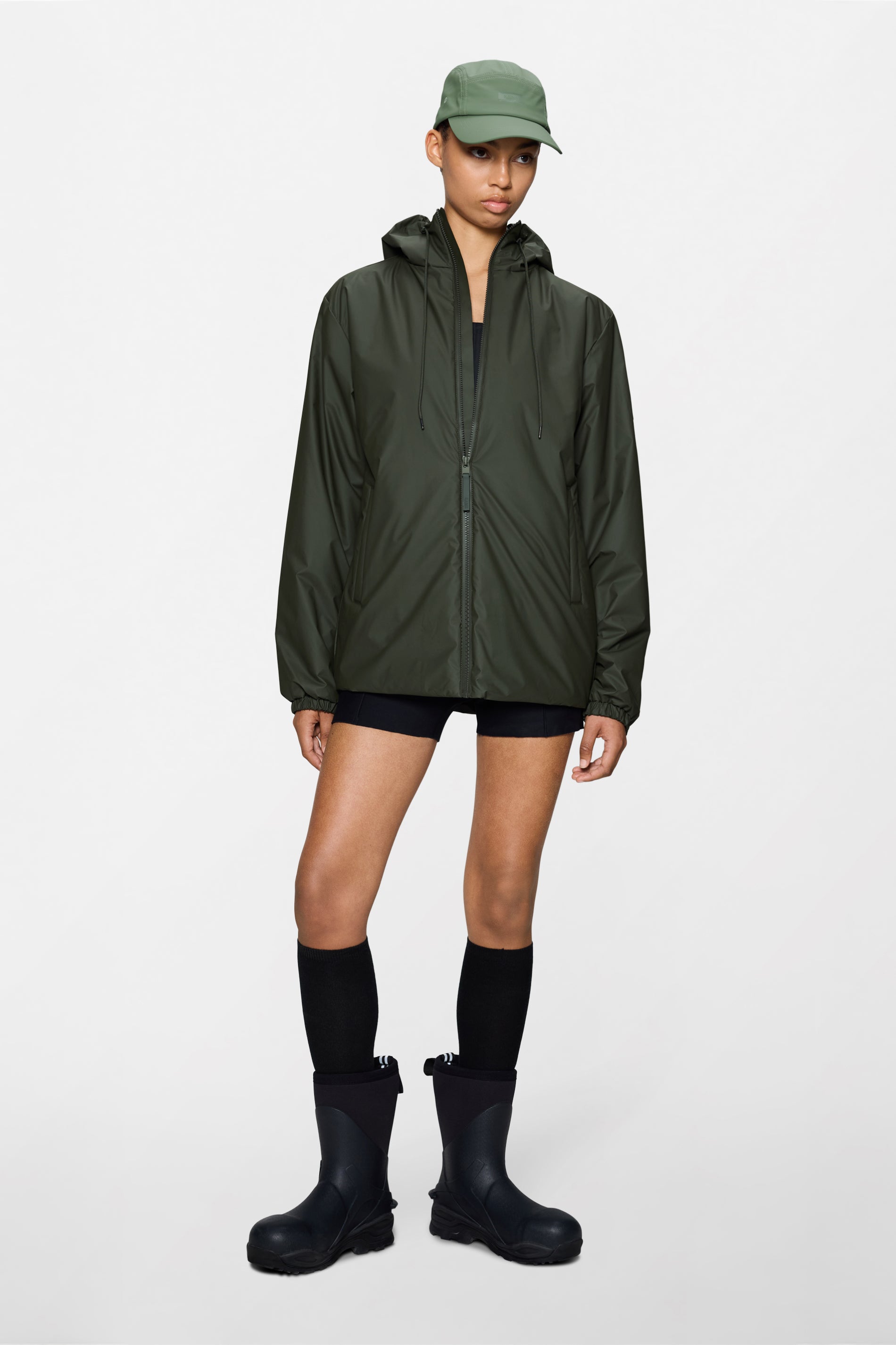 RAINS Lohja Insulated Jacket Green Jacket