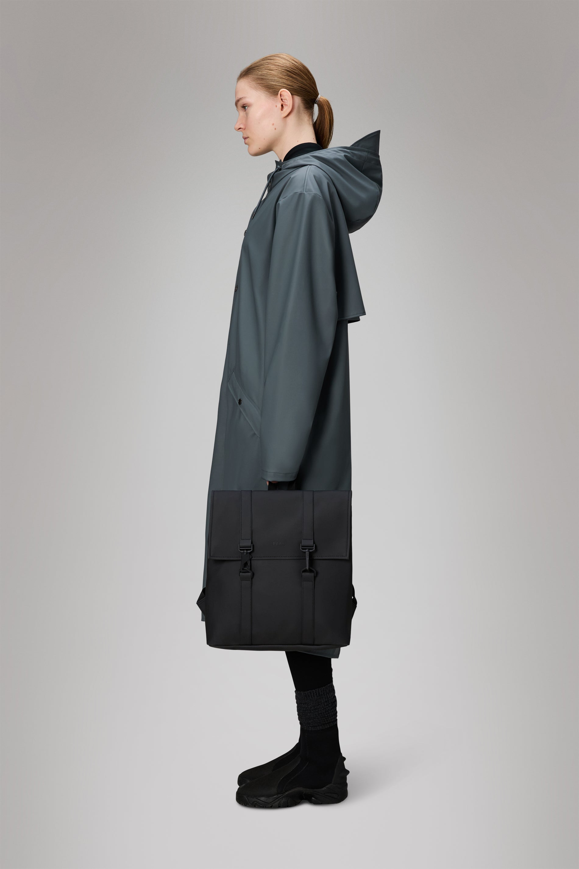 RAINS MSN Bag Mini Black 12L H34 x D12 x W33 cm Backpack