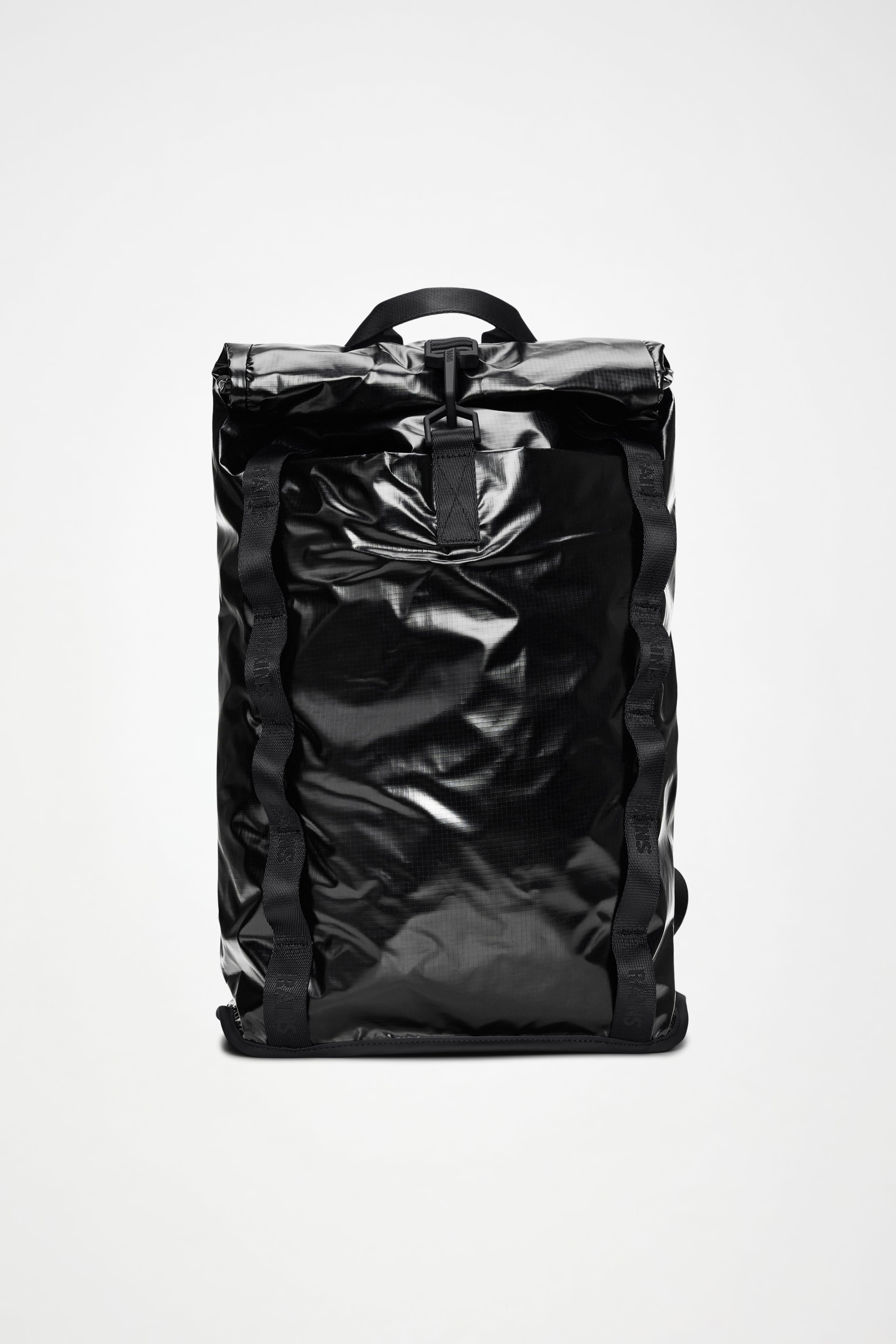 RAINS Sibu Rolltop Rucksack Black 20.50L H46 x D12 x W30 cm Backpack