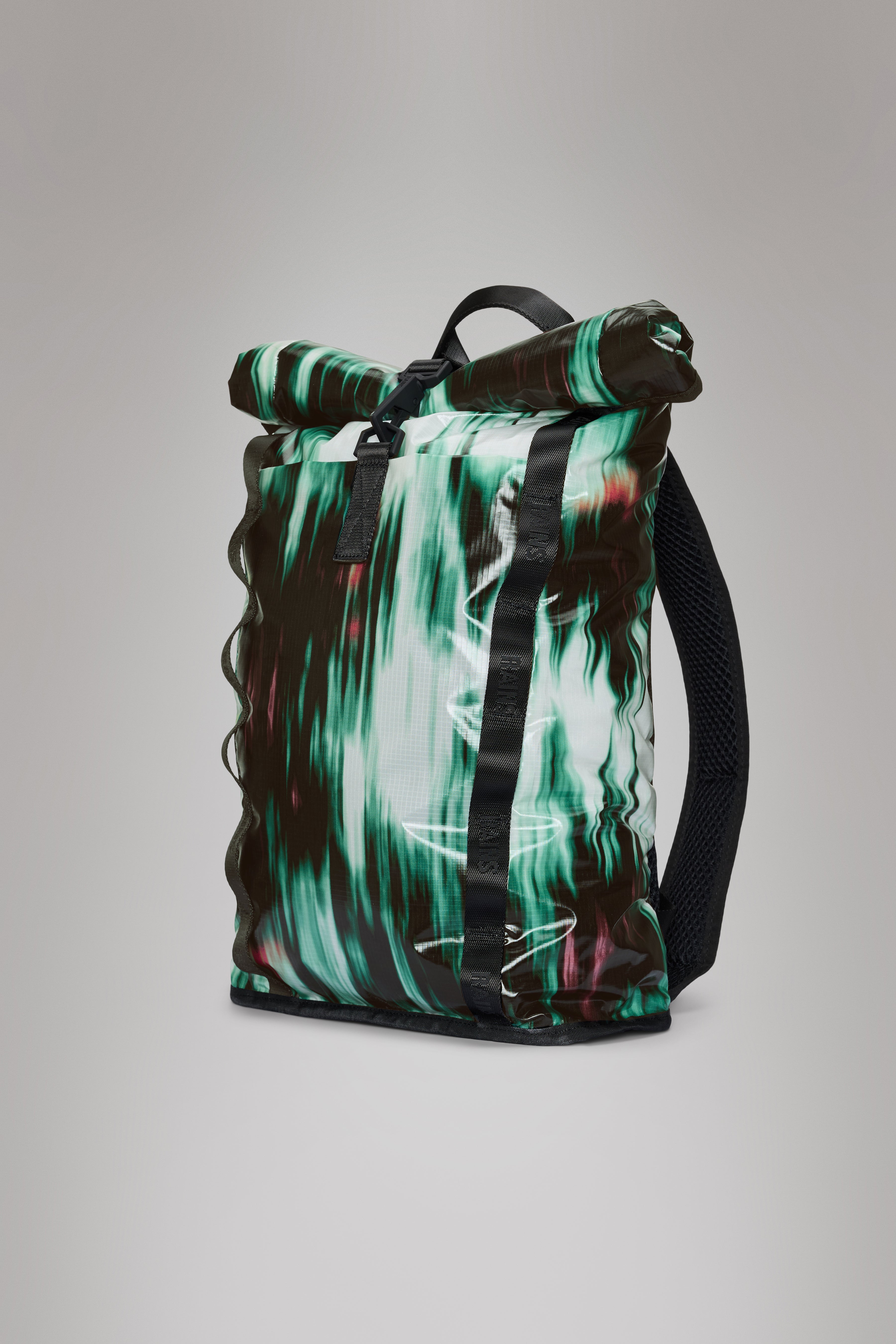 RAINS Sibu Rolltop Rucksack Blur Backpack