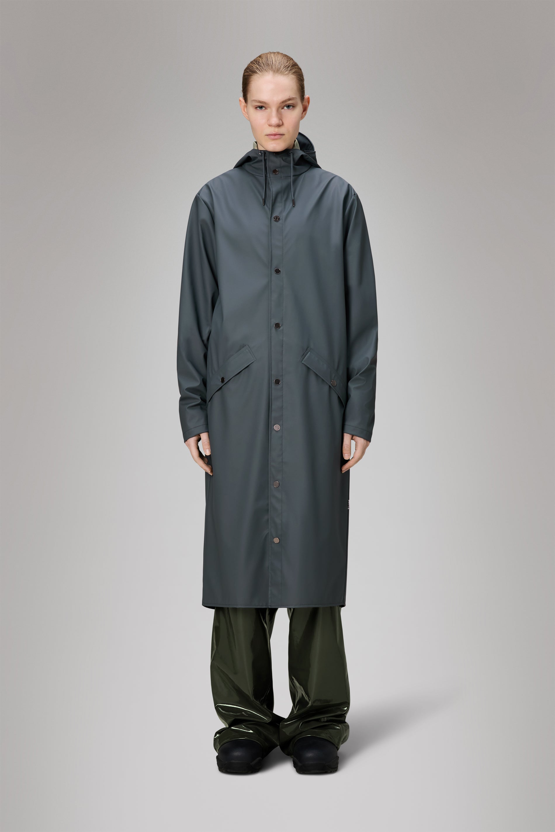 RAINS Longer Jacket Lagoon Jacket