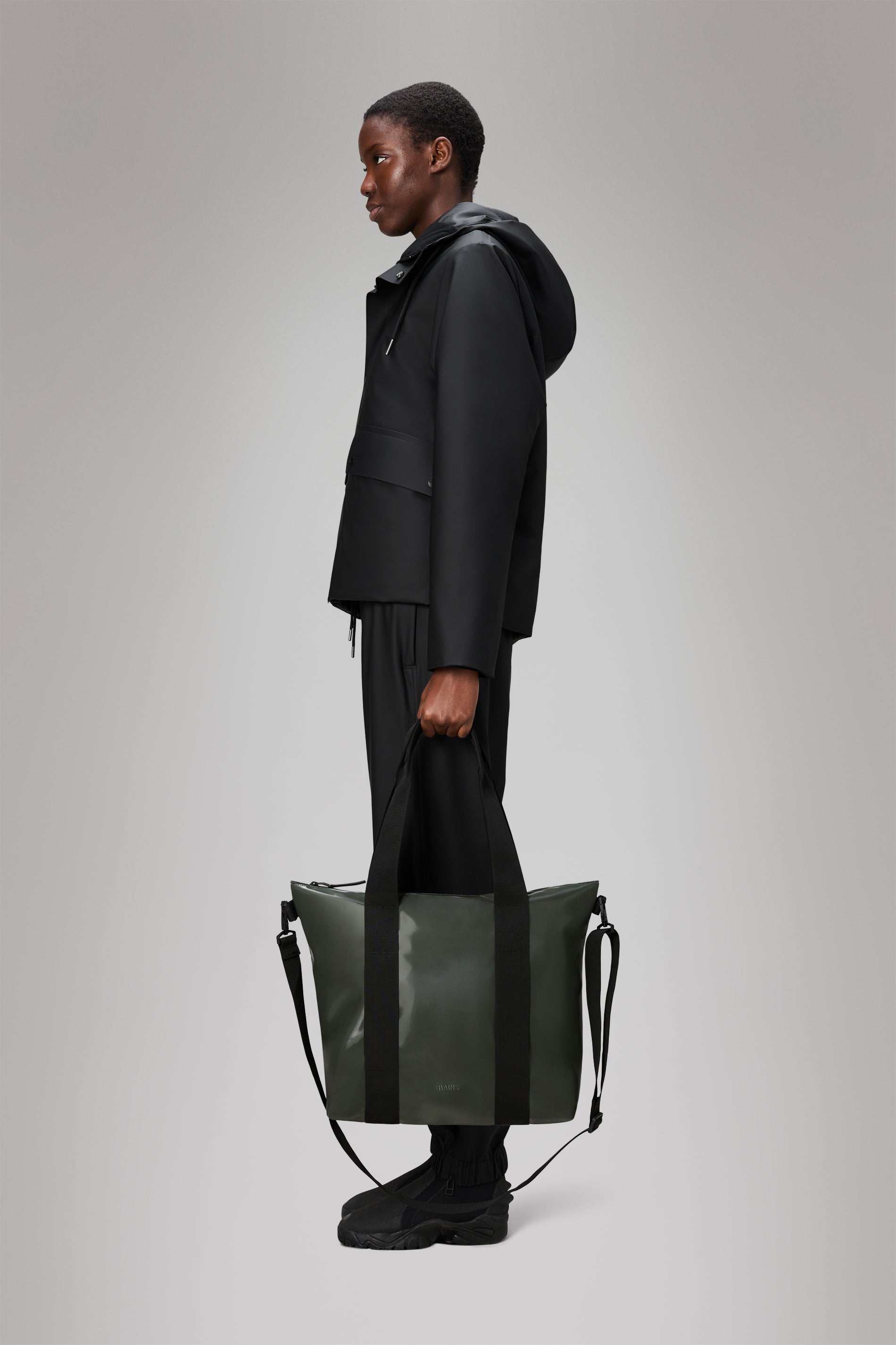 RAINS Tote Bag Mini Swamp 16L H36 x D13 x W40 cm Tote