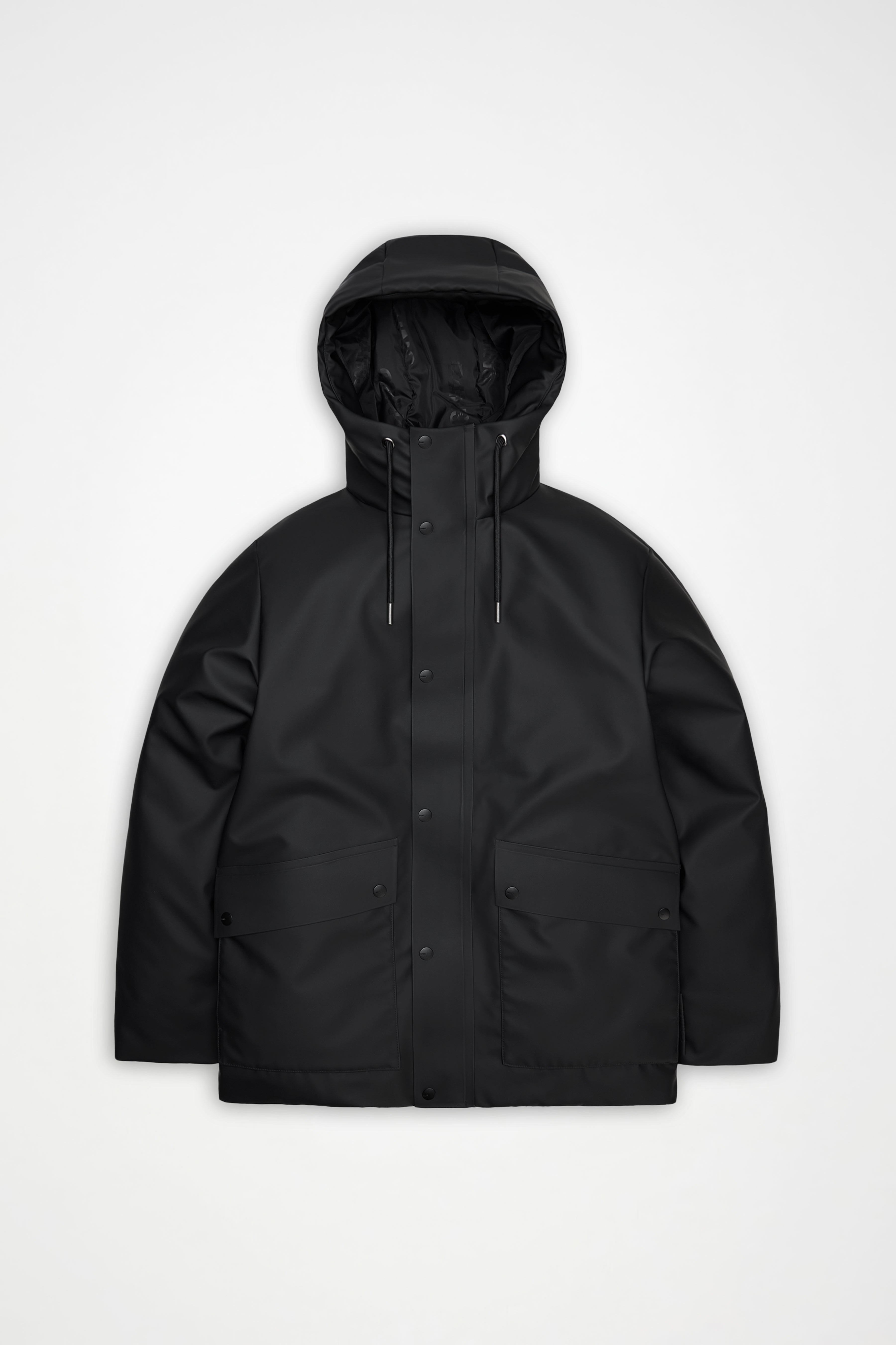 RAINS Nome Parka Black Jacket