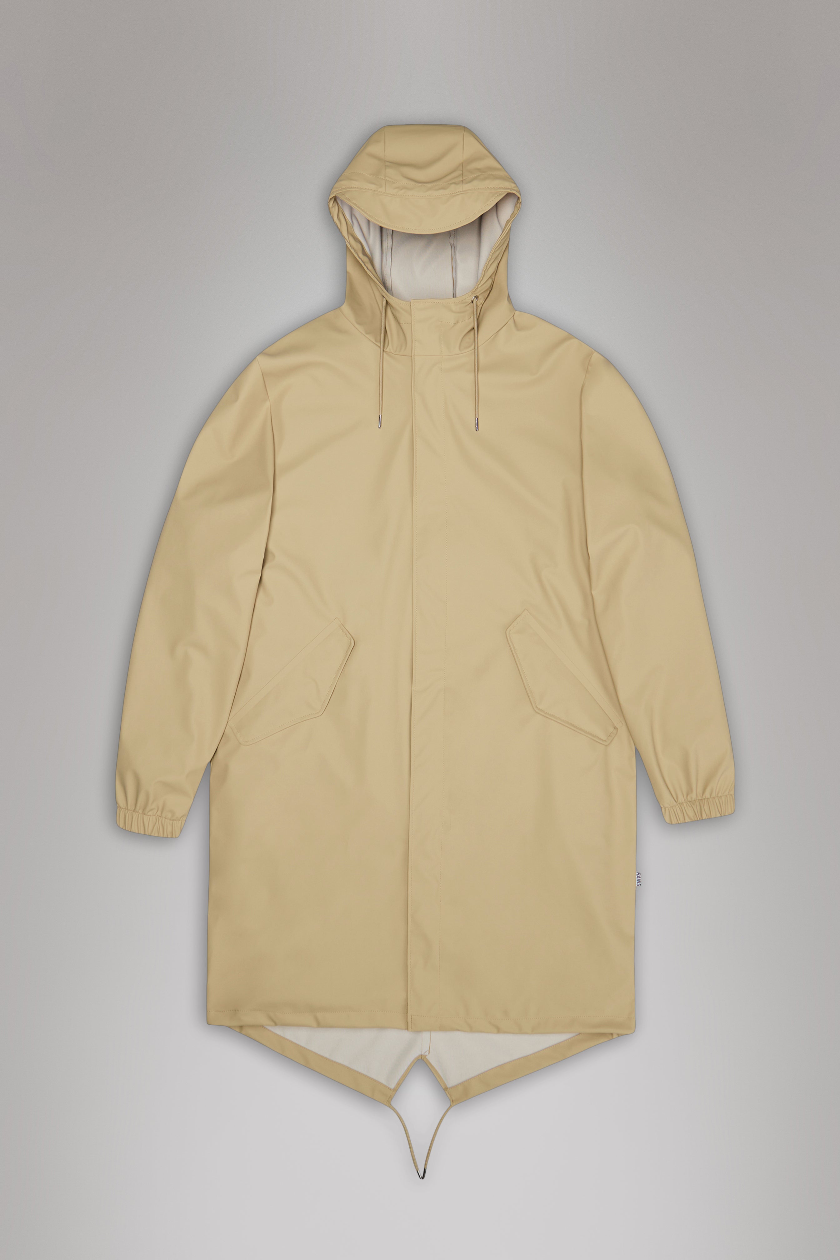 RAINS Fishtail Parka Sand Jacket