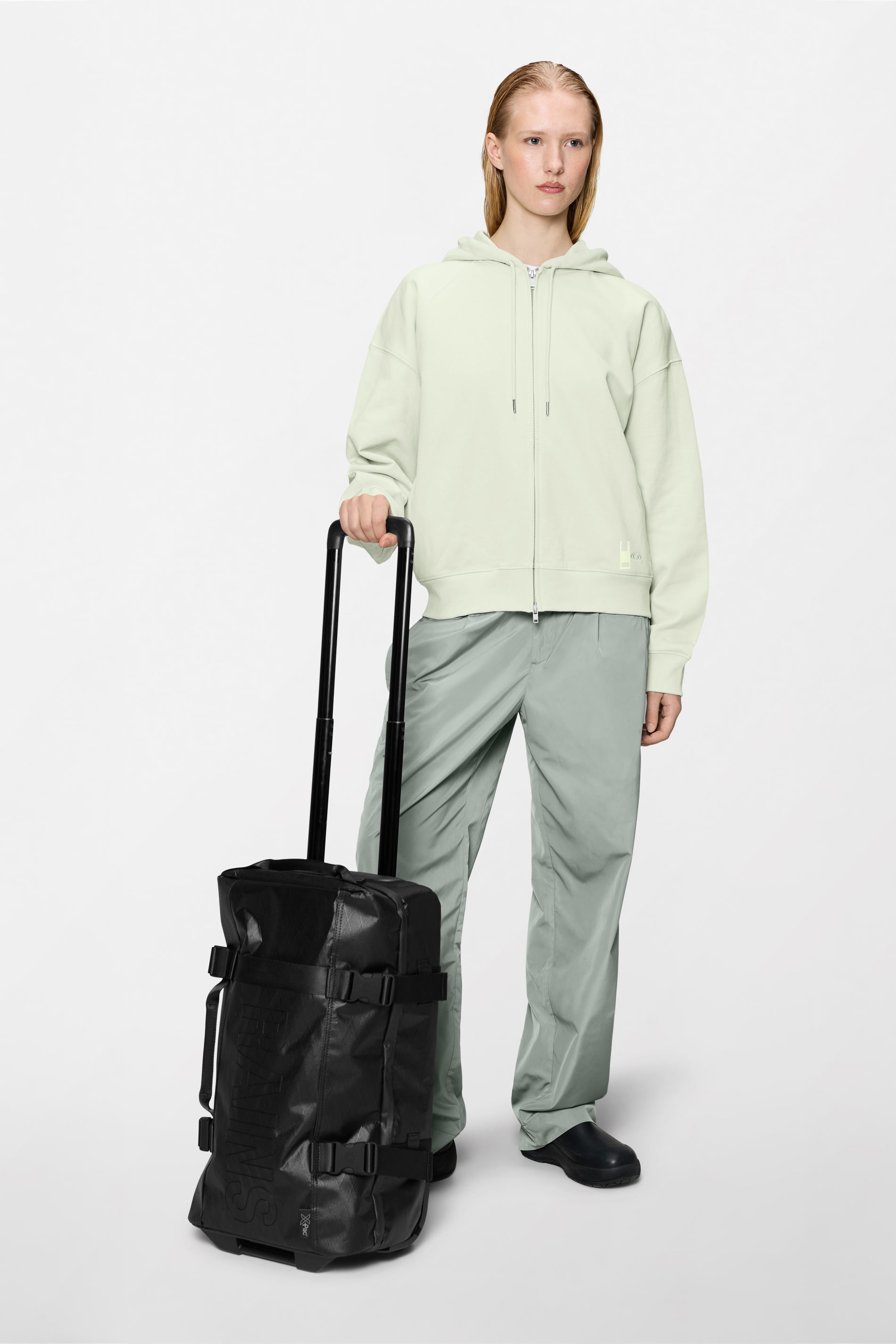 RAINS TexXel Cabin Bag Jet Black 35L H55 x D20 x W31 cm Cabin