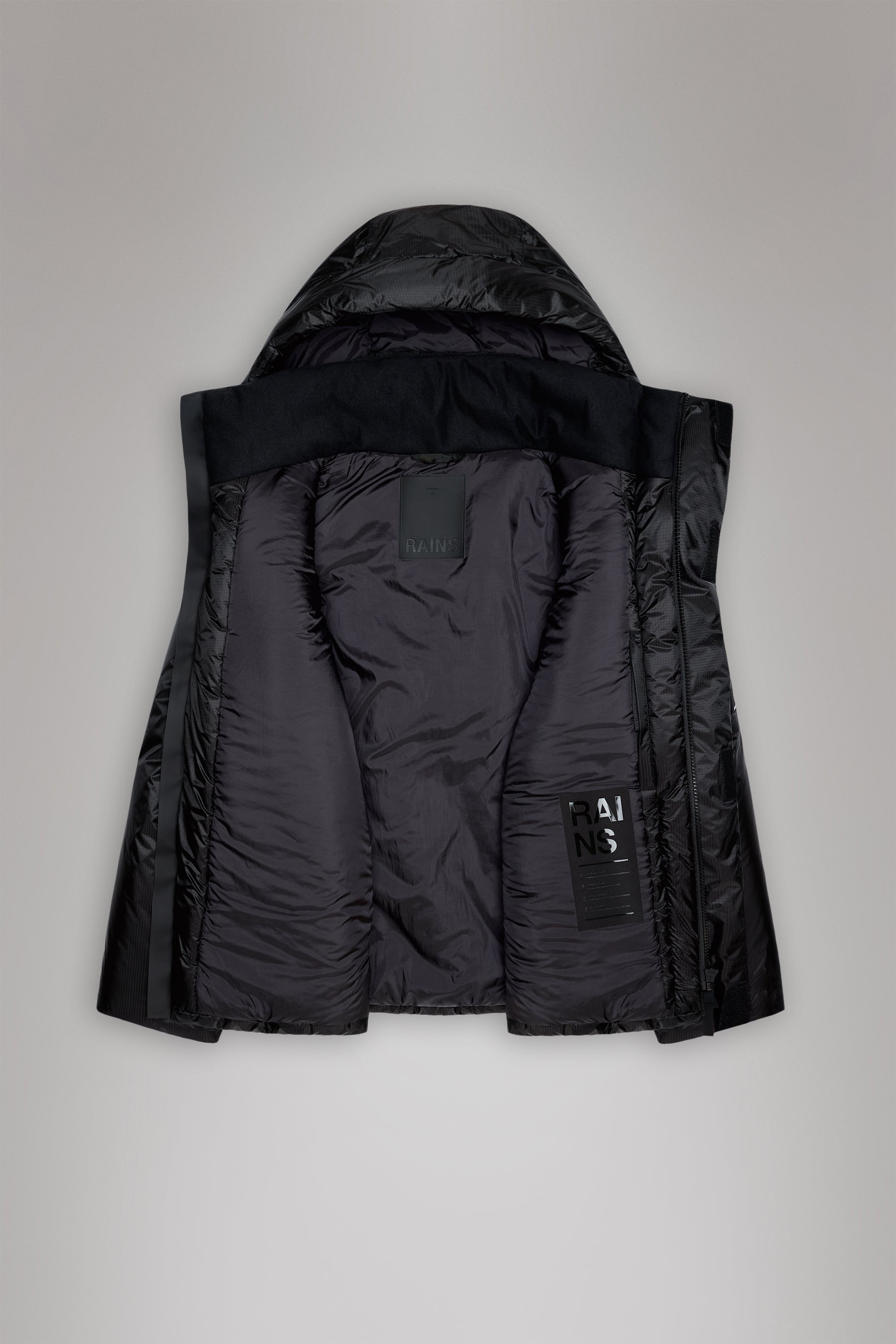 RAINS Torna Insulated Jacket Black Jacket