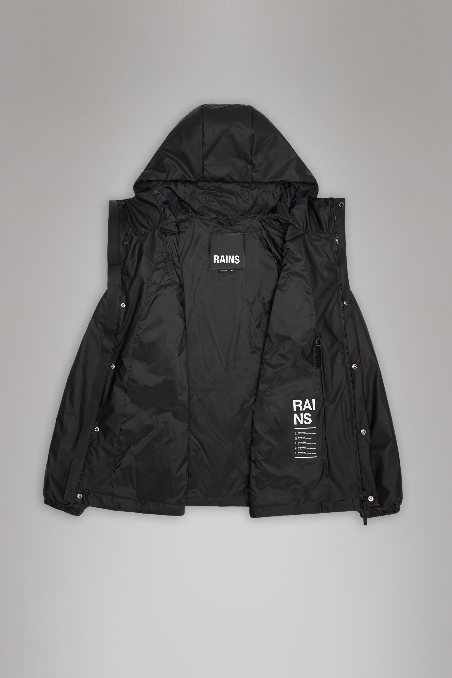 RAINS Lohja Insulated Cargo Jacket Nimbus Jacket
