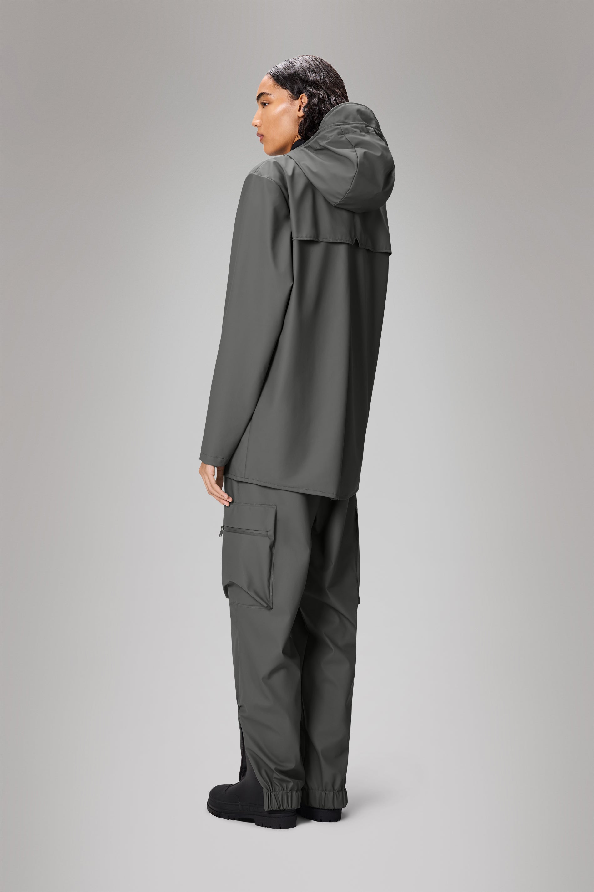 RAINS Jacket Grey Jacket