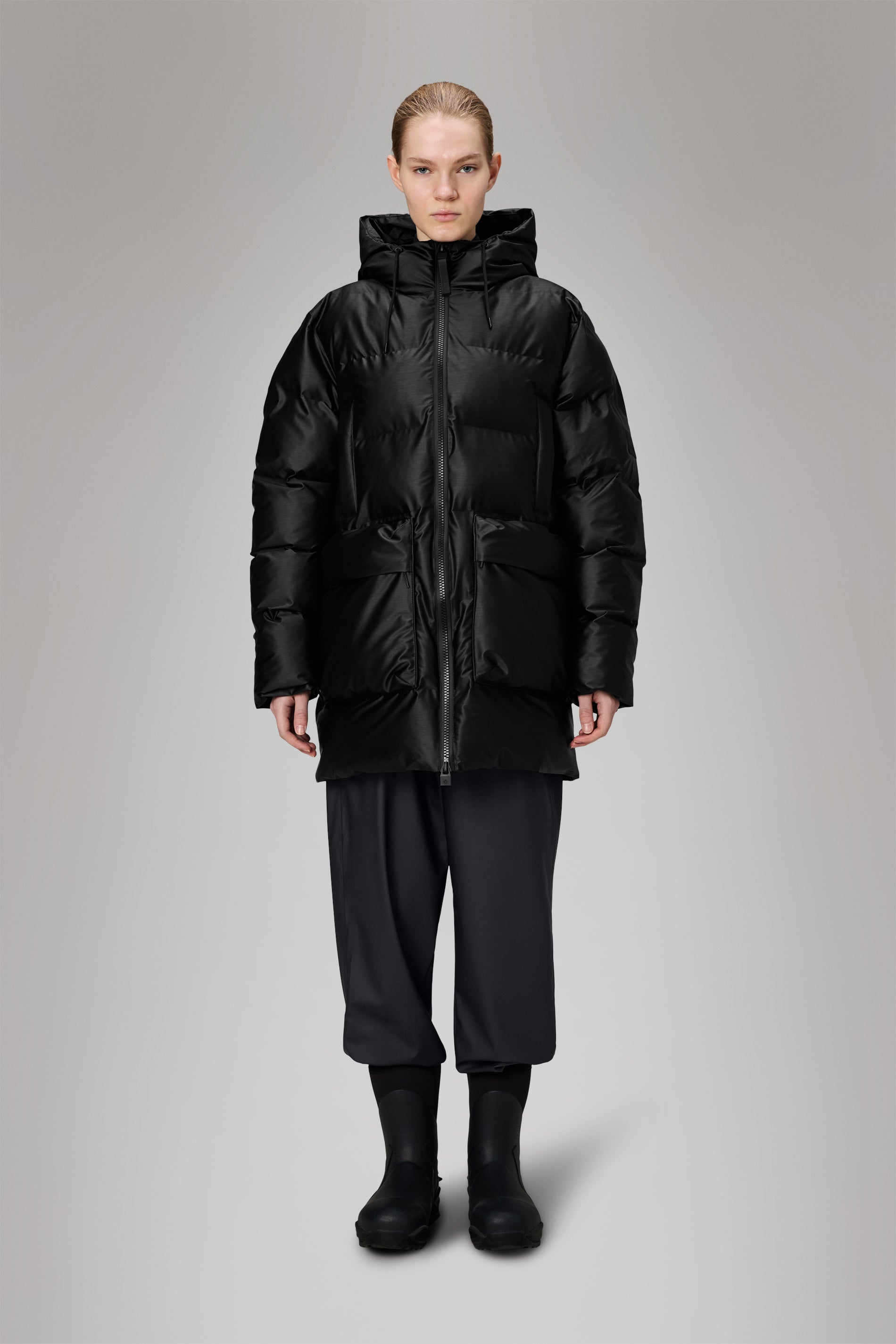 Alta Long Puffer Cargo Jacket