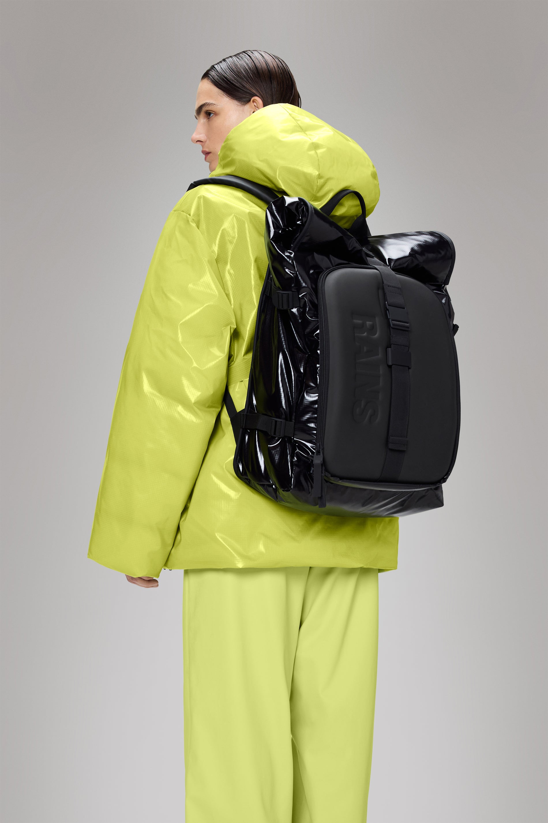 Rains Sibu Vision Shield Backpack Black 32L H52 x D18 x W35 cm Backpack