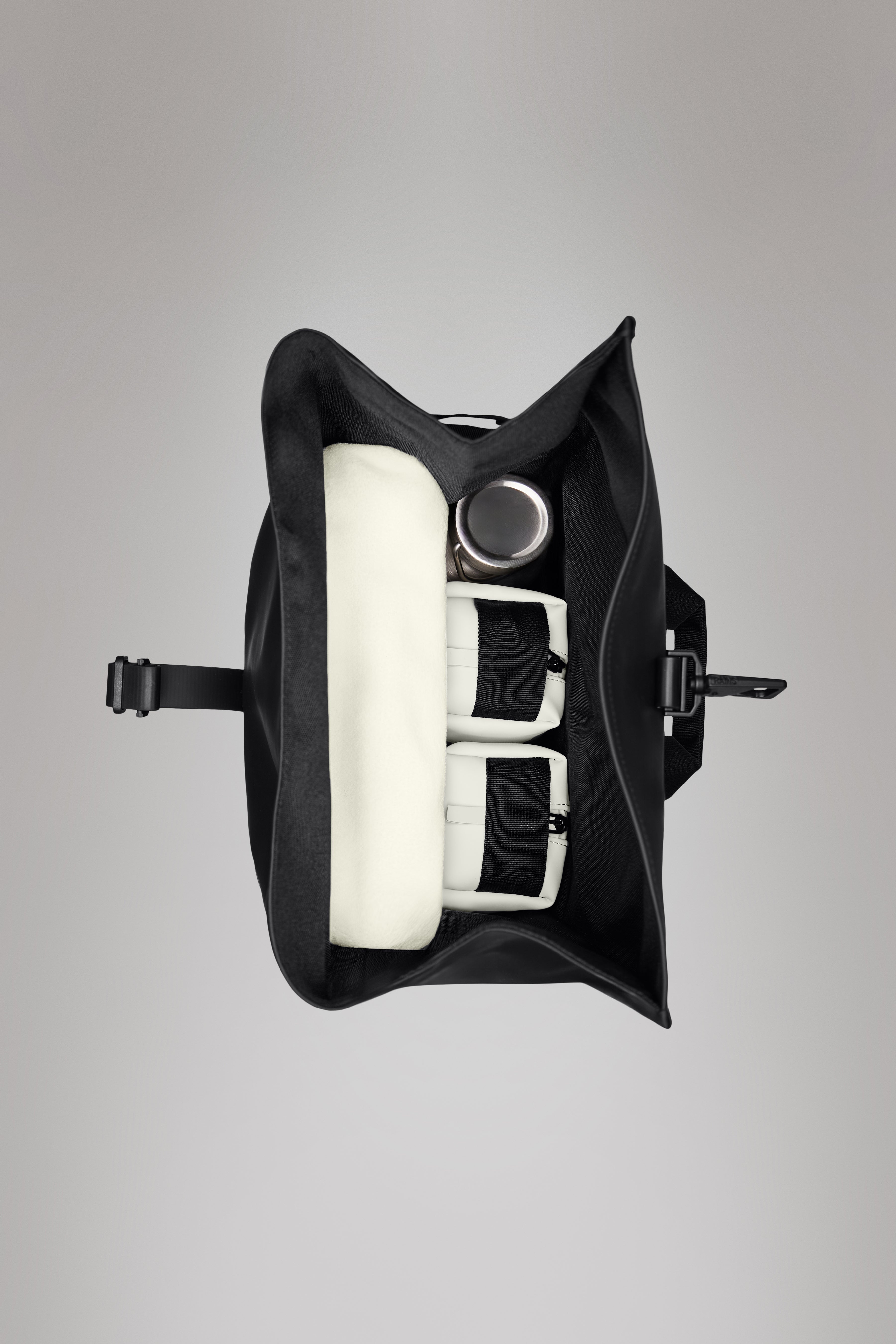 RAINS Rolltop Rucksack Large Drift Backpack